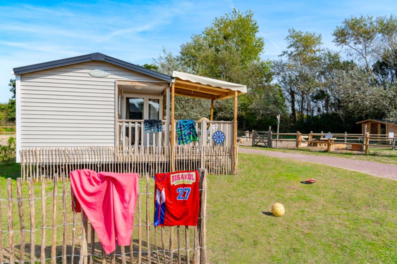 Camping Les Carolins Saint-Lo-d'Ourville Exterior photo